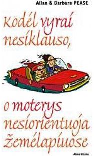 Kodėl vyrai nesiklauso,o moterys nesiorientuoja žemėlapiuose