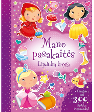 Mano pasakaitės. Lipdukų knyga