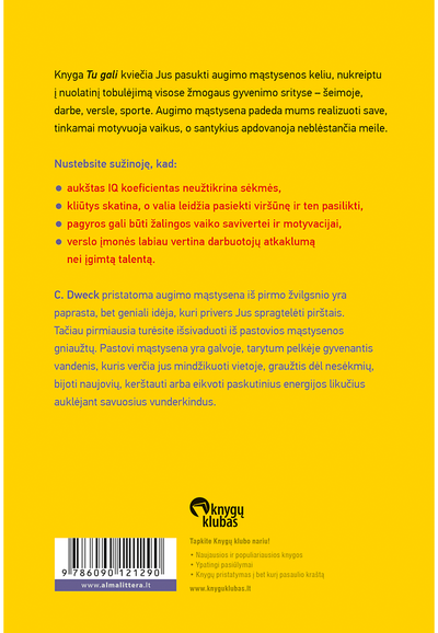 Carol S. Dweck - Tu gali. Atskleiskite savo galimybes - 000000000001110302
