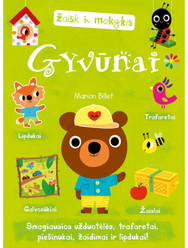 Gyvūnai. Žaisk ir mokykis