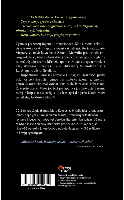 Michel Bussi - Juodosios lelijos - 000000000001110847