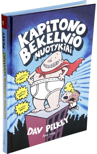 Dav Pilkey - Kapitono Bekelnio nuotykiai - 000000000001110920