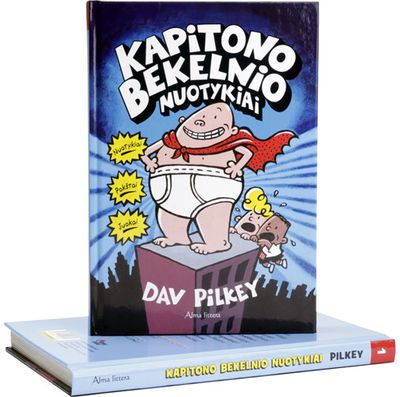Dav Pilkey - Kapitono Bekelnio nuotykiai - 000000000001110920