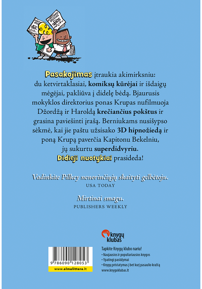 Dav Pilkey - Kapitono Bekelnio nuotykiai - 000000000001110920