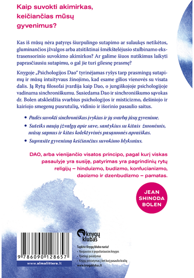 Jean Shinoda Bolen - Psichologijos Dao. Kaip suvokti akimirkas, keičiančias mūsų gyvenimus - 000000000001111126