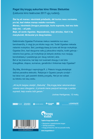 R.J. Palacio - Stebuklas - 000000000001111398