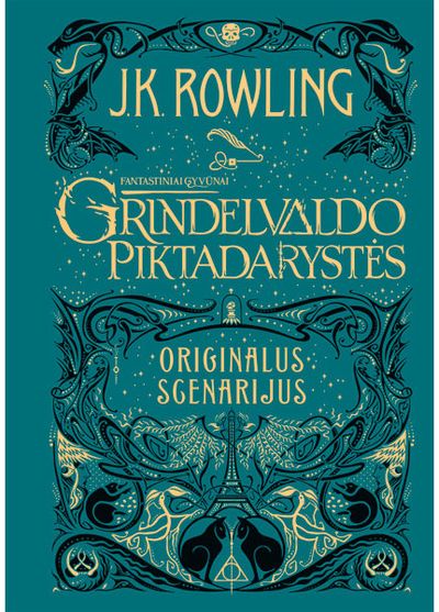 J.K. Rowling - Fantastiniai gyvūnai. Grindelvaldo piktadarystės. Originalus scenarijus - 000000000001111702