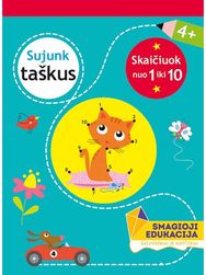 Užduotys 4 metų vaikams. Sujunk taškus