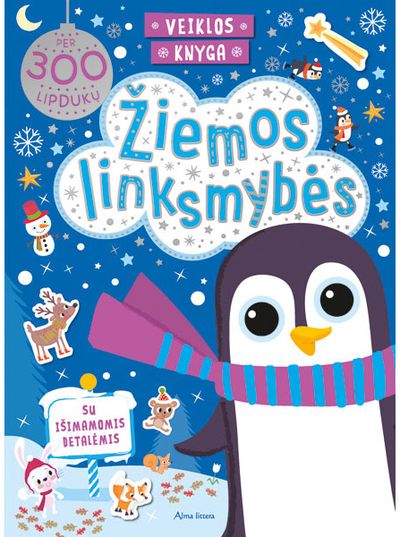  - Žiemos linksmybės. Veiklos knyga​ - 000000000001112367