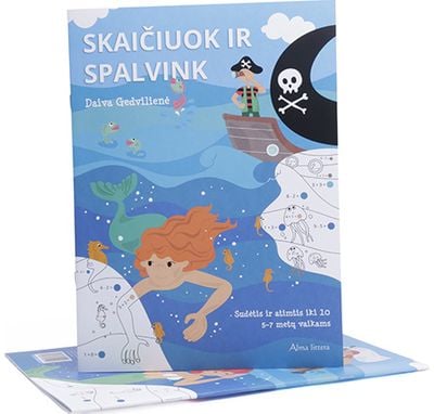 Daiva Gedvilienė - Skaičiuok ir spalvink. Sudėtis ir atimtis iki 10 - 000000000001112549