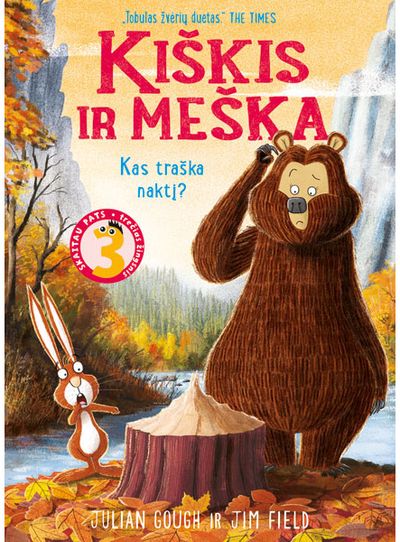 Jim Field, Julian Gough - Kiškis ir meška. Kas traška naktį? - 000000000001112685