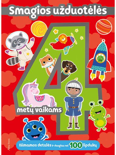  - Smagios užduotėlės 4 metų vaikams - 000000000001112692