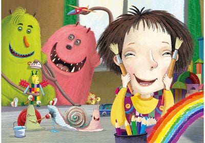  - Piešimo albumas KAKĖ MAKĖ IR DRAUGAI, 20 lapų - 000000000001112960