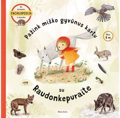 Jana Sedláčková, Jana Sekaninová - Pažink miško gyvūnus kartu su Raudonkepuraite - 000000000001113035