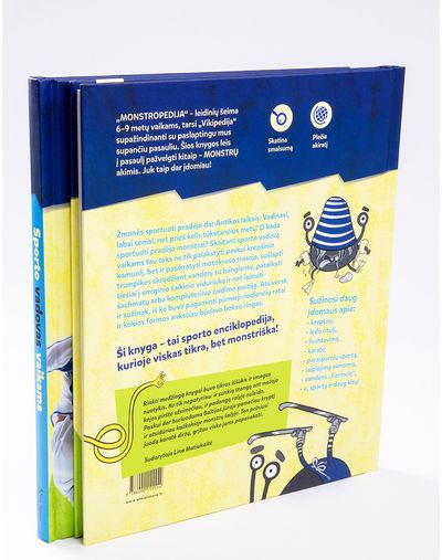 Monstropedija. Sporto vadovas vaikams