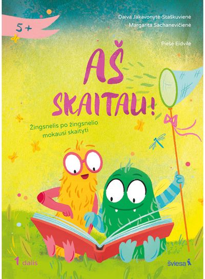 Daiva Jakavonytė-Staškuvienė, Margarita Sachanevičienė - Skaitymo pradžiamokslis 5 metų vaikams. Aš skaitau! 1 dalis - 000000000001113225