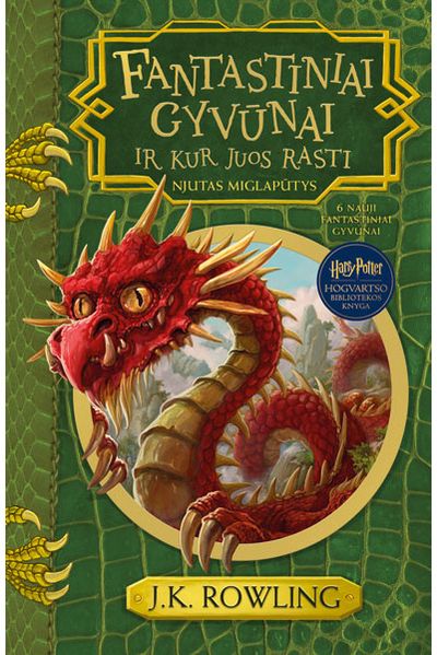 J.K. Rowling - Fantastiniai gyvūnai ir kur juos rasti. Hogvartso bibliotekos knyga - 000000000001113626
