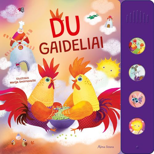 Du gaideliai dovanos nuotrauka