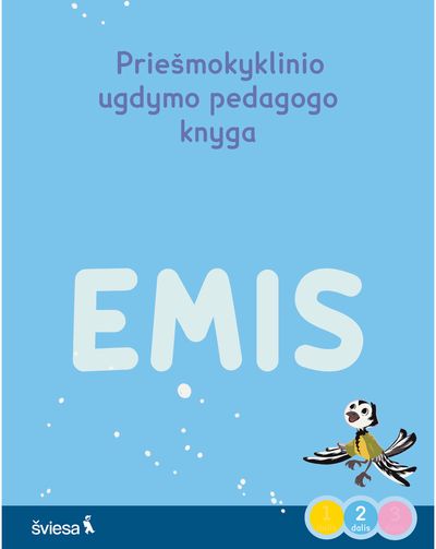 Emis. Žiemos džiaugsmai. Priešmokyklinio ugdymo pedagogo knyga, 2 dalis