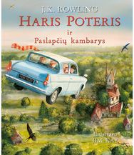 Haris Poteris ir paslapčių kambarys 2. Iliustruotas leidimas