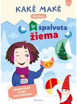 Kakė Makė. Žiema. Su lipdukais