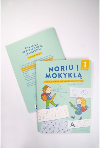 Daiva Gedvilienė - Noriu į mokyklą. 1 dalis. Užduočių knygelė priešmokyklinukui - 000000000001113871