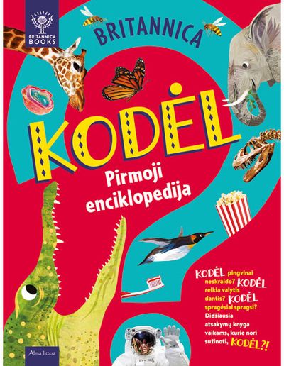  - Britannica mažiesiems. Didžioji kodėl knyga - 000000000001113892