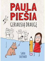 Paula piešia geriausią draugę