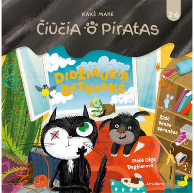 Čiūčia ir Piratas. Didžiausia betvarkė