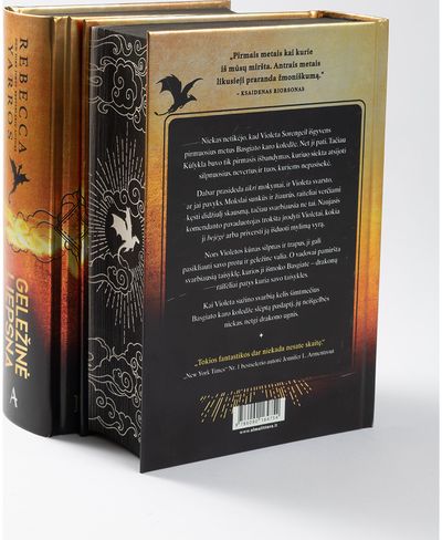 Geležinė liepsna. „Ketvirtojo sparno“ antroji knyga