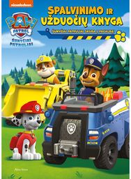 Šunyčiai patruliai skuba į pagalbą! Spalvinimo ir užduočių knyga