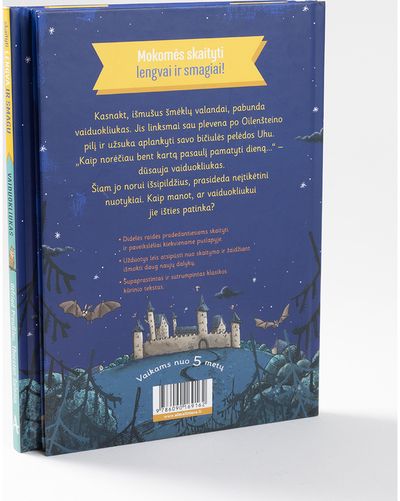 Vaiduokliukas. Skaityti lengva ir smagu!