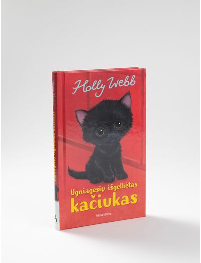 Ugniagesių išgelbėtas kačiukas