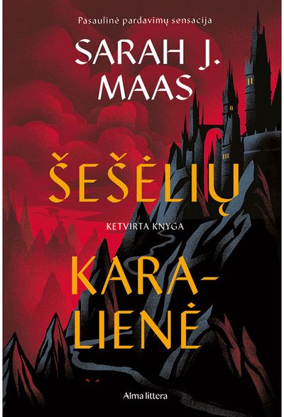 Šešėlių karalienė. Serijos „Stiklo sostas“ ketvirta knyga