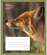 Sąsiuvinis Lapė, 24 l., linijomis