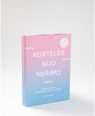 Kortelės nuo nerimo