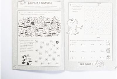 Daugybos lentelės užduotys