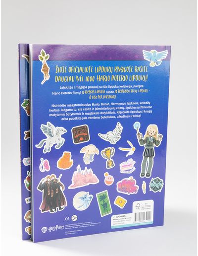 Haris Poteris. Oficiali magiškoji lipdukų knyga. 1000 lipdukų!
