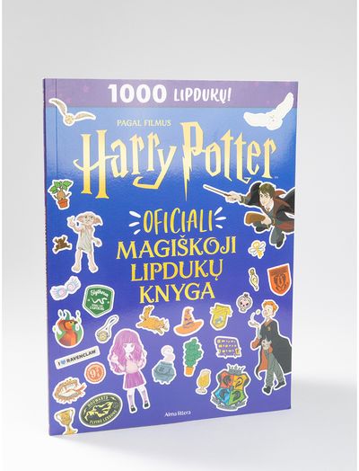 Haris Poteris. Oficiali magiškoji lipdukų knyga. 1000 lipdukų!
