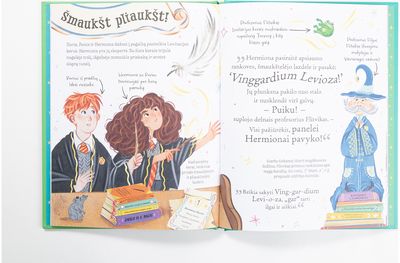 Hermiona Įkyrėlė. Pocket Potters. Kišeniniai J. K. Rowling istorijų žinynai