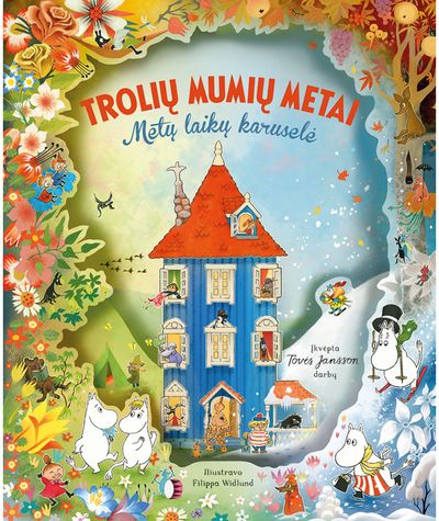 Trolių Mumių metai. Metų laikų karuselė. Erdvinė knyga