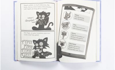 Išdykusi katytė gauna telefoną