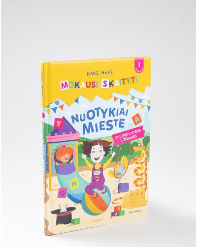 Kakė Makė. Mokausi skaityti. Nuotykiai mieste. Skiemenuotos istorijos