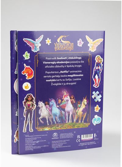 Vienaragių akademija. Užduočių knyga su lipdukais