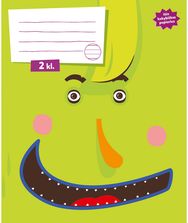 Sąsiuvinis NANAISA, 2 kl., 12 l., linijomis