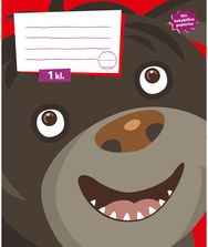 Sąsiuvinis ČIŪČIA, 1 kl., 12 l., linijomis