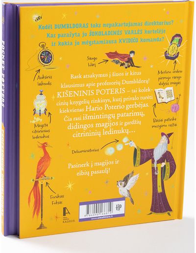 Profesorius Dumbldoras. Pocket Potters. Kišeniniai J. K. Rowling istorijų žinyna