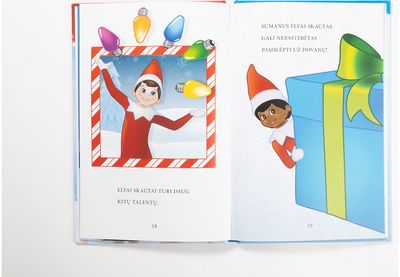 The Elf on the Shelf. Susipažinkime su elfais skautais. Skaityti smagu!