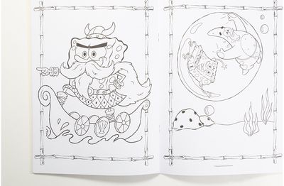 Kempiniukas Plačiakelnis. Spalvinimo ir užduočių knyga