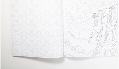 Ketvirtasis sparnas. Spalvinimo knyga